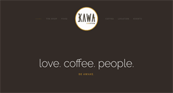 Desktop Screenshot of kawacoffeecs.com